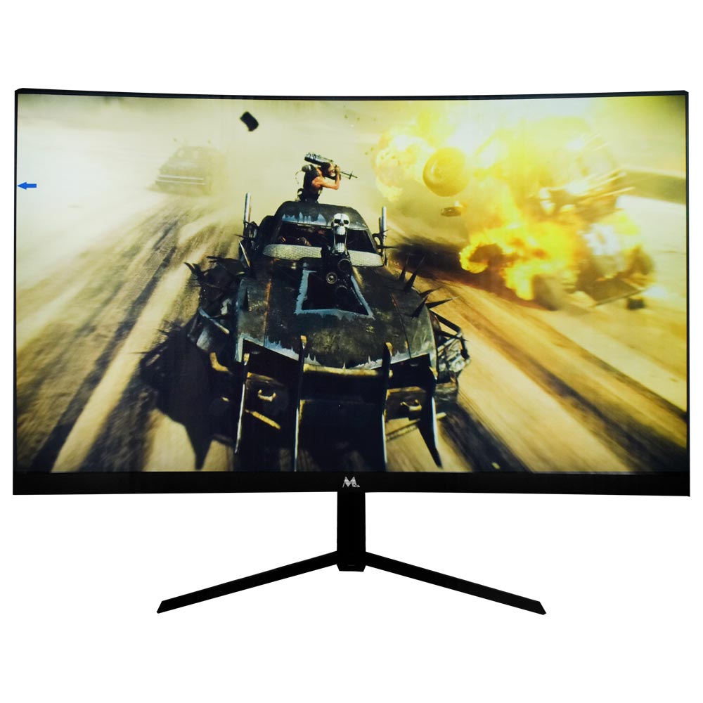 Monitor gamer curvo Mtek M24SFV165C 24 pulgadas Full HD 165Hz para elegir monitor en Paraguay